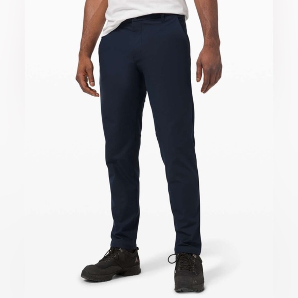 Lululemon Commission ABC Pant Classic *Warpstreme 34" True Navy Size 33